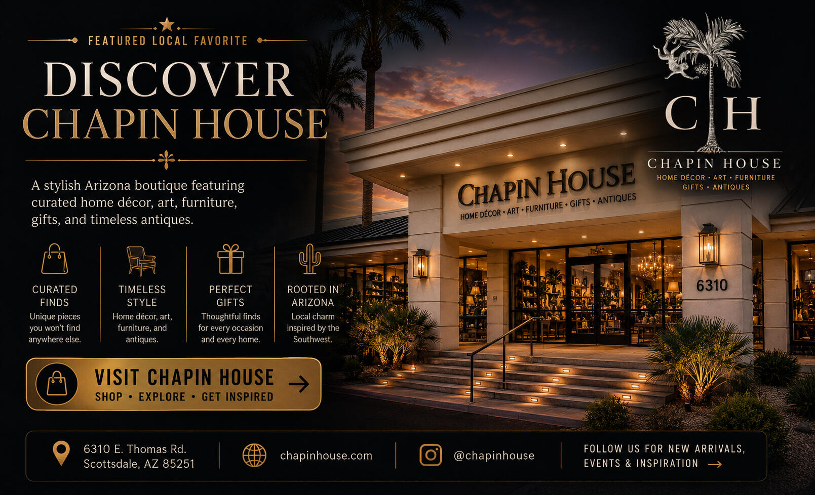 Chapin House 6310 E Thomas Rd, Scottsdale, AZ